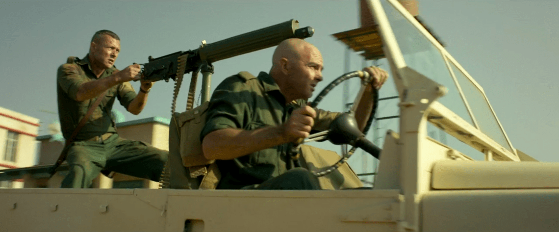 Water cooled Vickers. Nice touch.