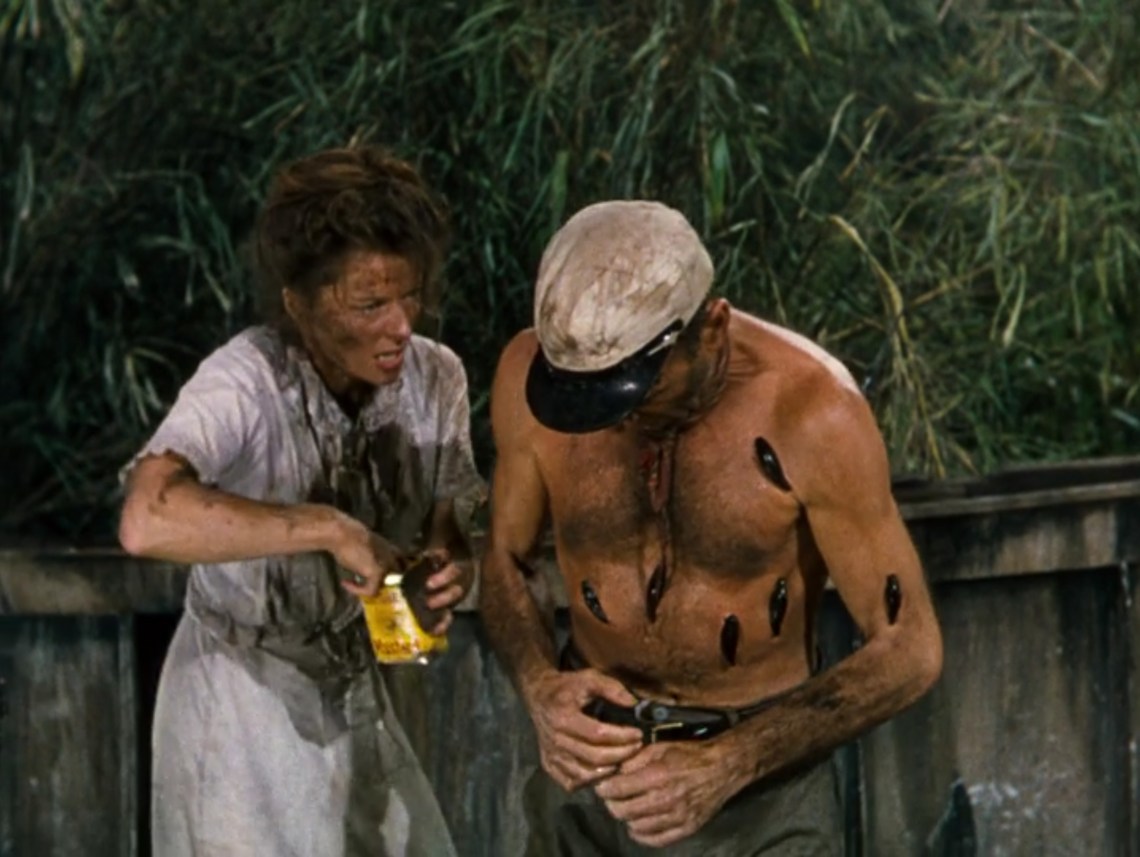 "One thing in the world I hate: leeches. Filthy little devils."